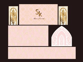 香槟粉欧式婚礼