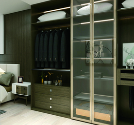 玻璃衣柜