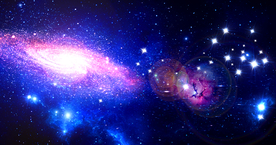 星空婚礼背景