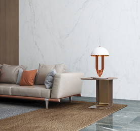 岩板瓷砖空间效果图 伦勃朗黑