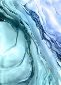 抽象烟雾大理石