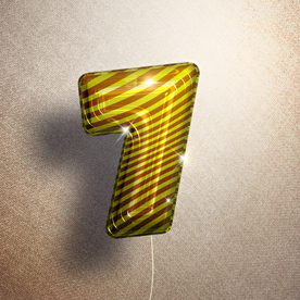 气球字体样式 智能气球字体