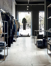 岩板瓷砖空间效果图 经典