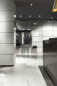 岩板瓷砖空间效果图 经典