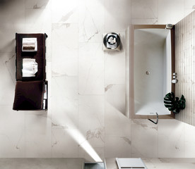 岩板瓷砖空间效果图 永恒