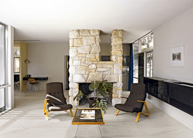 岩板瓷砖空间效果图 岁月