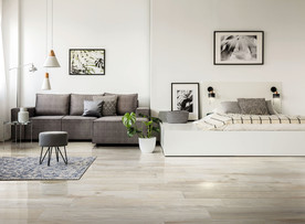 岩板瓷砖空间效果图 臻木