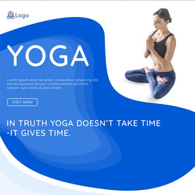 瑜伽海报图片