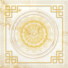 富贵花开欧式大理石天顶