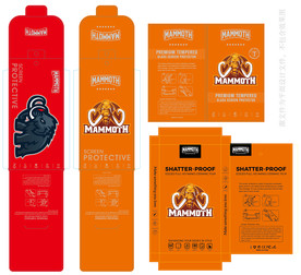 钢化膜纸盒包装