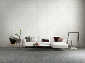 仿古砖瓷砖空间效果图