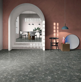 仿古砖瓷砖空间效果图