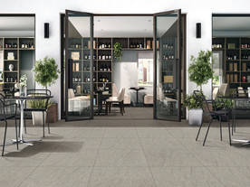 仿古砖瓷砖空间效果图