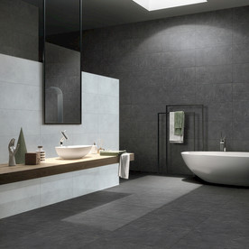 仿古砖瓷砖空间效果图