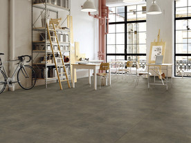 仿古砖瓷砖空间效果图