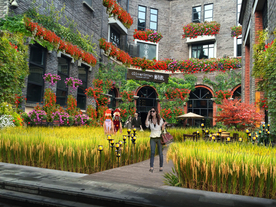 稻田景观设计效果图