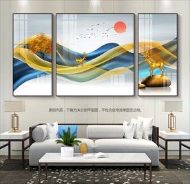 现代简约轻奢装饰画