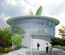 茶餐厅建筑外观设计案例效果图