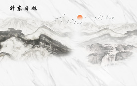 大理石电视背景墙