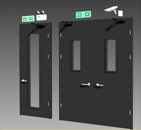 工业消防防火门