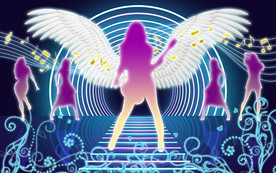 KTV音乐工装背景墙