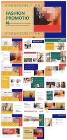 时尚文艺PPT画册素材