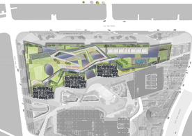商业广场景观规划设计平面图