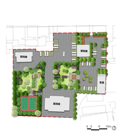 别墅庭院景观设计平面图