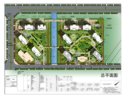 小区景观设计平面图