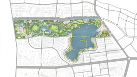 公园景观设计平面图