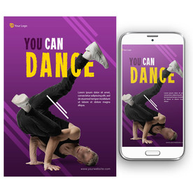 街舞培训班海报图片