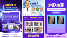 静脉曲张海报 男妇科海报 医生