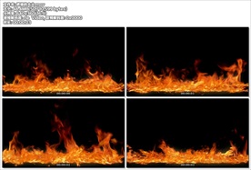 燃烧的大火 实拍