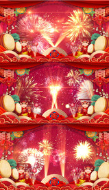 2021牛晚会舞台LED背景视