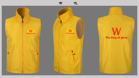 马甲工装效果logo贴图样机图