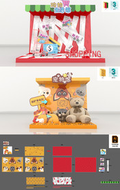 购物萌宠主题美陈点位设计