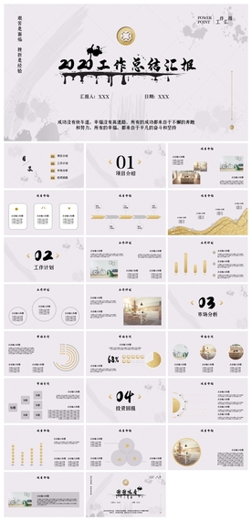 商务会议汇报项目介绍PPT