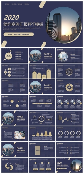 商务会议汇报项目介绍PPT