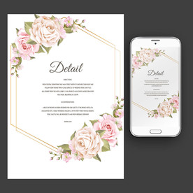 婚礼邀请函图片