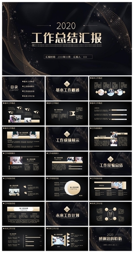 商务会议汇报项目介绍PPT