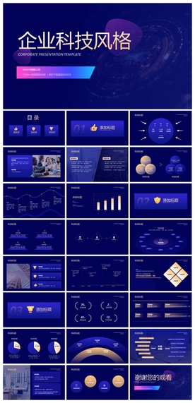 商务会议汇报项目介绍PPT