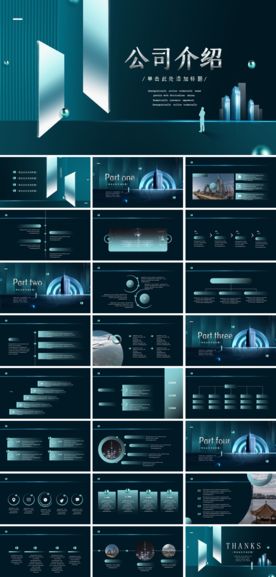 商务会议汇报项目介绍PPT