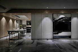 岩板瓷砖空间效果图