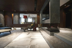 岩板瓷砖空间效果图