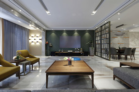 岩板瓷砖空间效果图