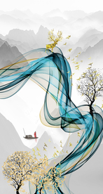 意境山水装饰画