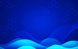 蓝色科技粒子背景