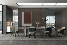 现代 餐厅 3D 模型 椅子