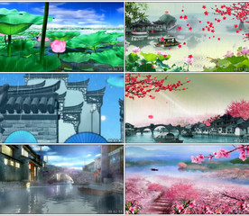 幸福万年长 舞蹈 舞台背景视频