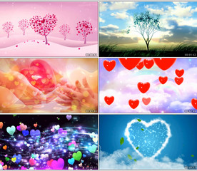 谢谢你 励志感恩舞美背景视频